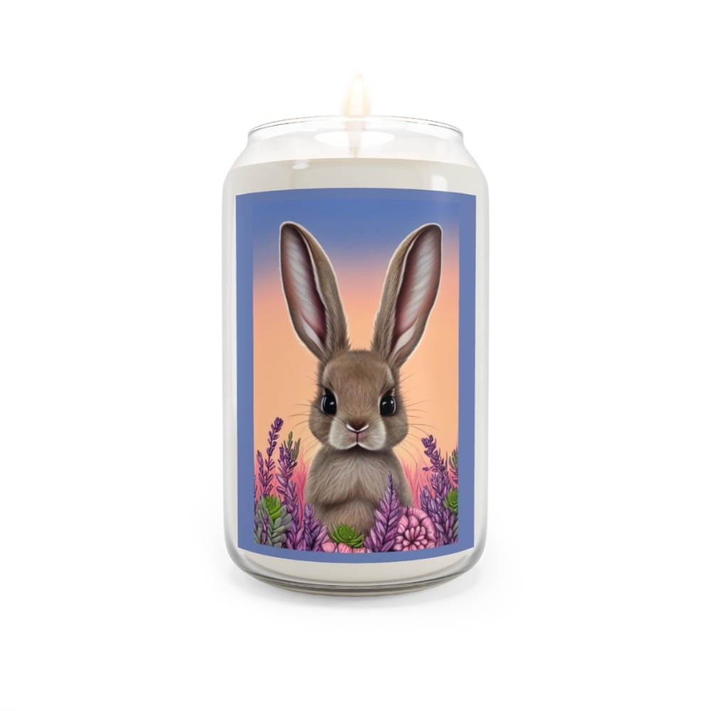 Wildlife & Whimsy Bunny Series - Bigg-E-B - Scented Candle, 13.75oz